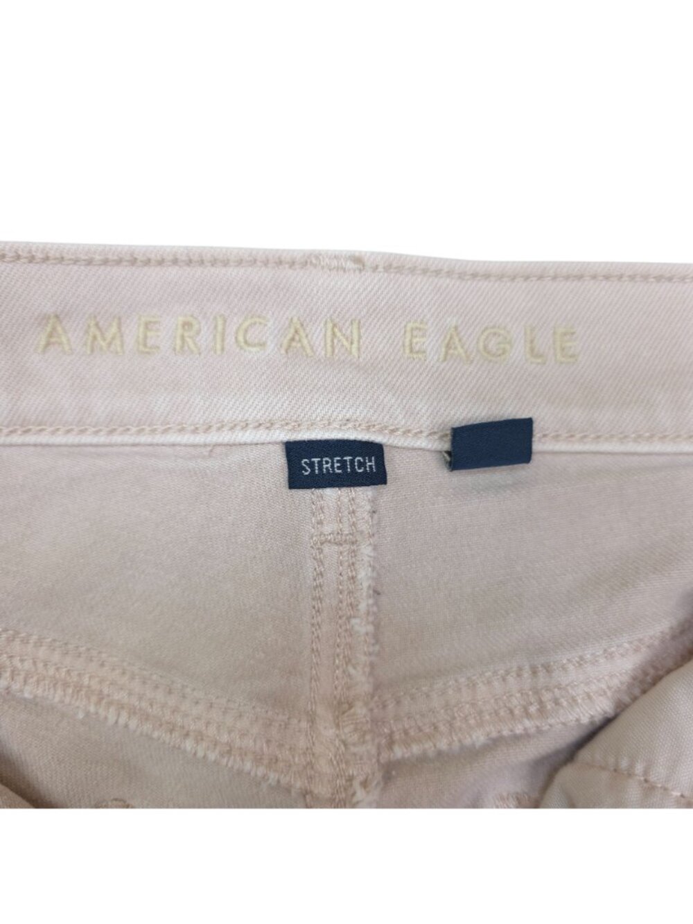 American Eagle Super High-Rise Straight Stretch Jeans Size 2 Long Womens Casual - Picture 6 of 10